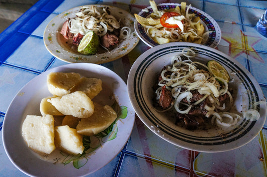 The Foods eaten by the people of Burundi