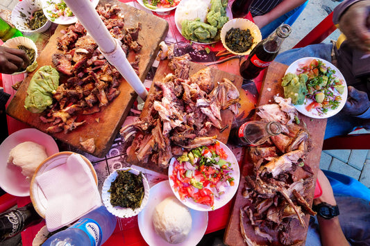 The foods eaten by the people of Kenya