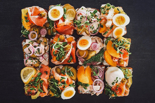 The Foods eaten by the people of Denmark