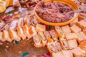 The foods eaten by the people of Slovenia