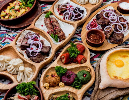 The Foods eaten by the people of Georgia