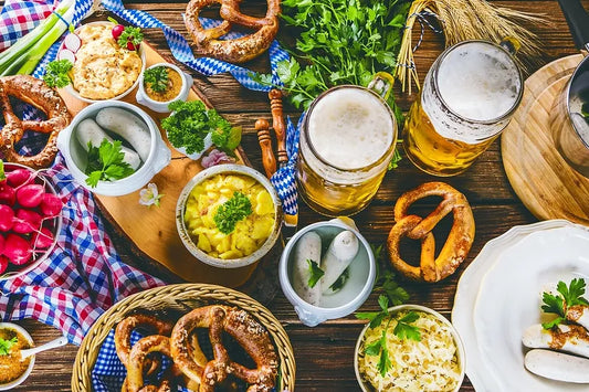 The foods eaten by the people of Germany