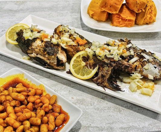 The Foods eaten by the people of Angola