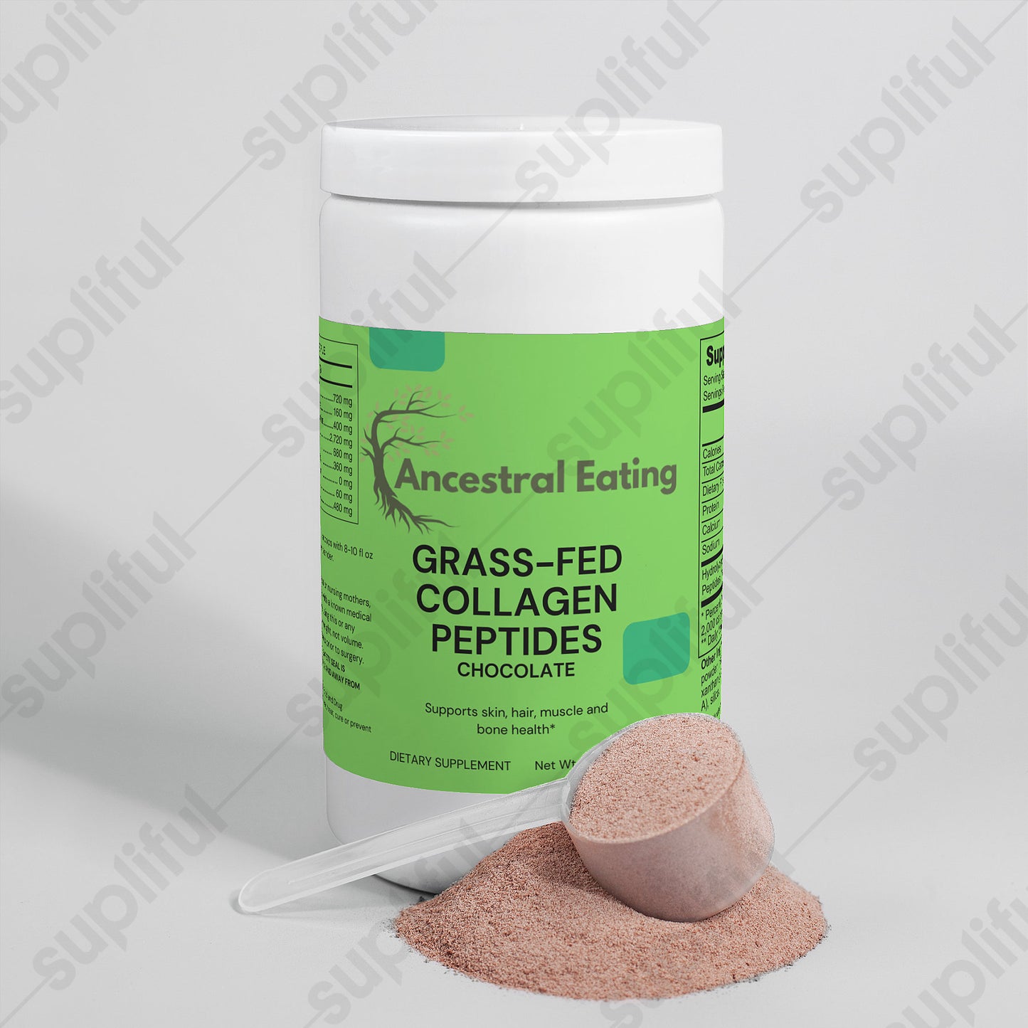 Grass-Fed Collagen Peptides Powder (Chocolate)