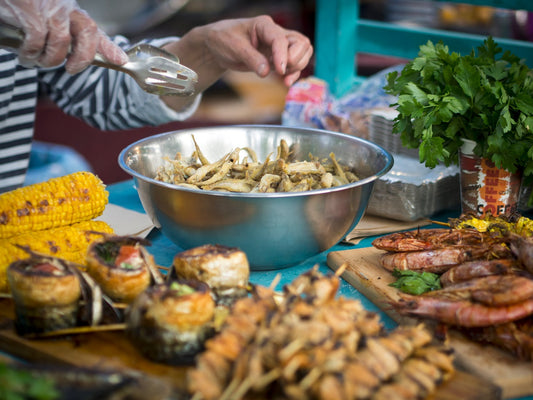 The Foods eaten by the people of Fiji