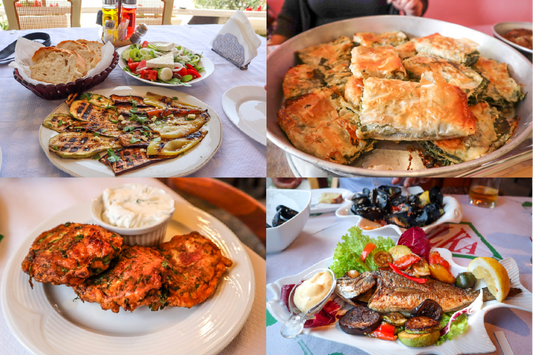 The Foods eaten by the people of Albania