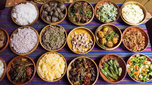 The Foods eaten by the people of Bhutan