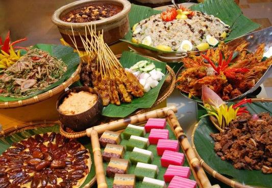 The foods eaten by the people of Malaysia