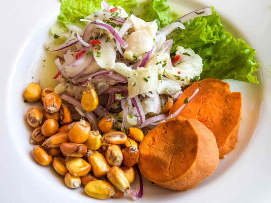 The foods eaten by the people of Peru