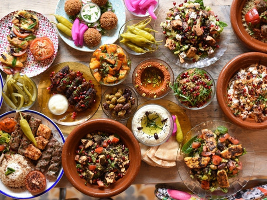 The foods eaten by the people of Lebanon